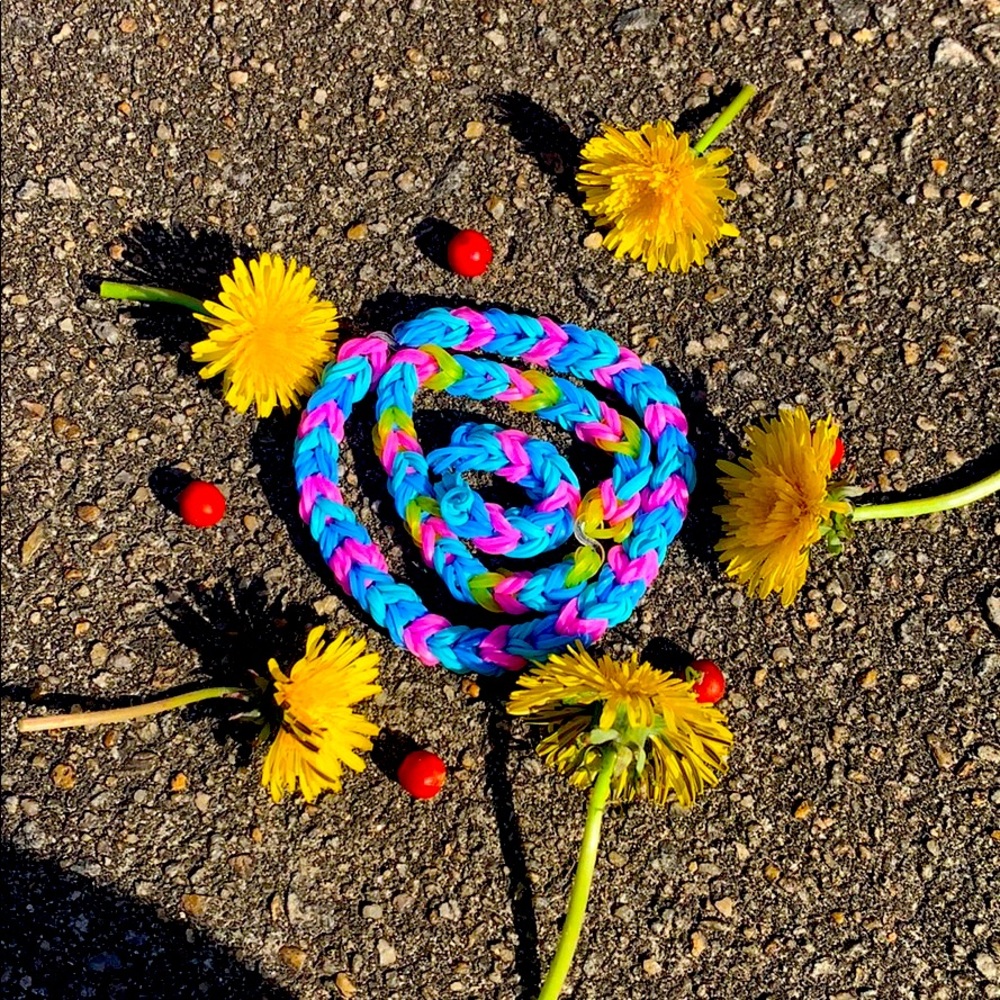 Choker bracelet and ring